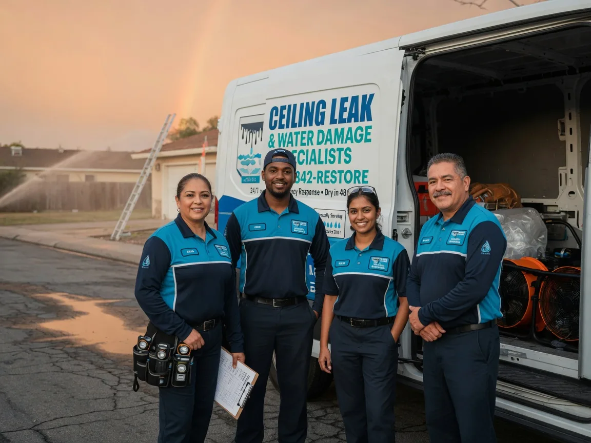 Ceiling Leak Cleanup company in Helen, WV