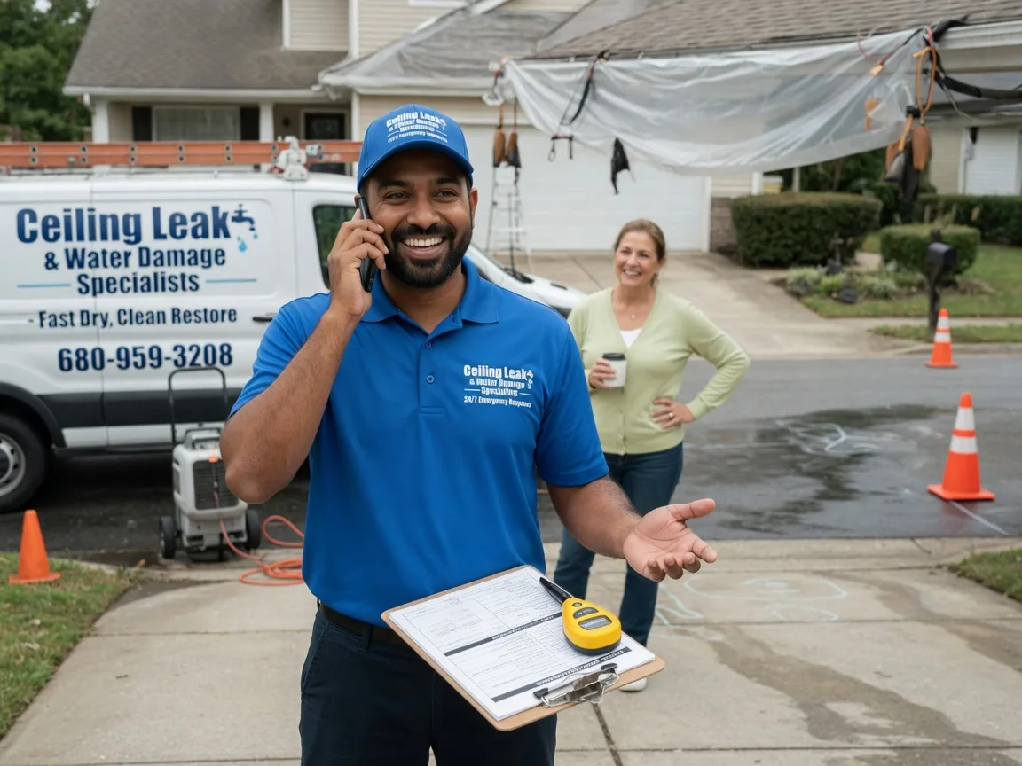 Ceiling Leak Cleanup Helen, WV FAQs